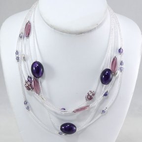 Murano Glass - CO468-AMETHYST